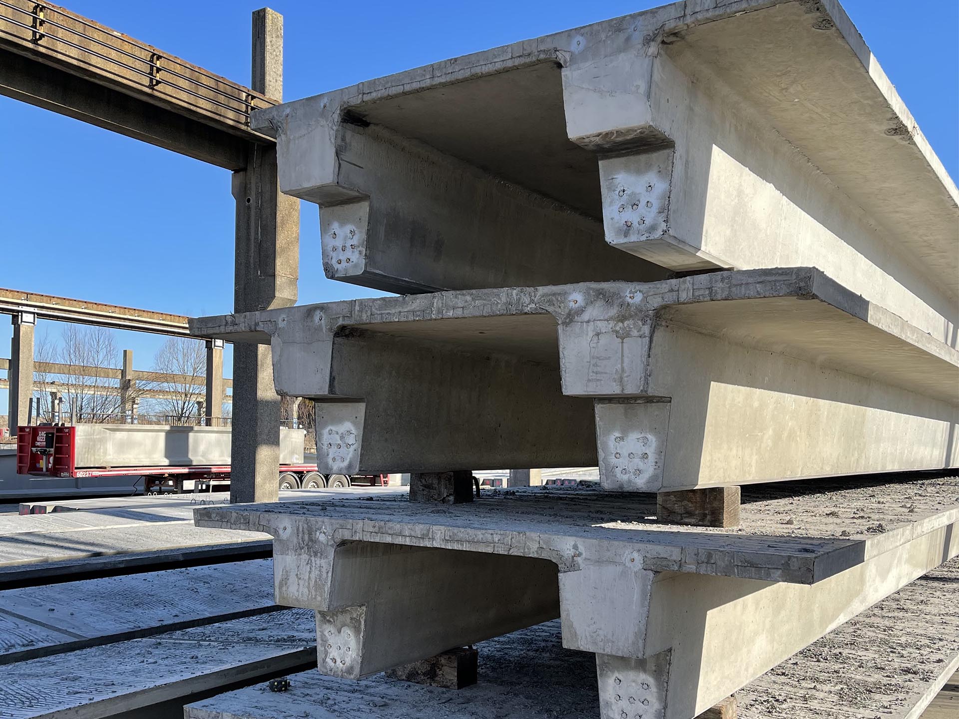 Prestressed concrete TTX for flooring